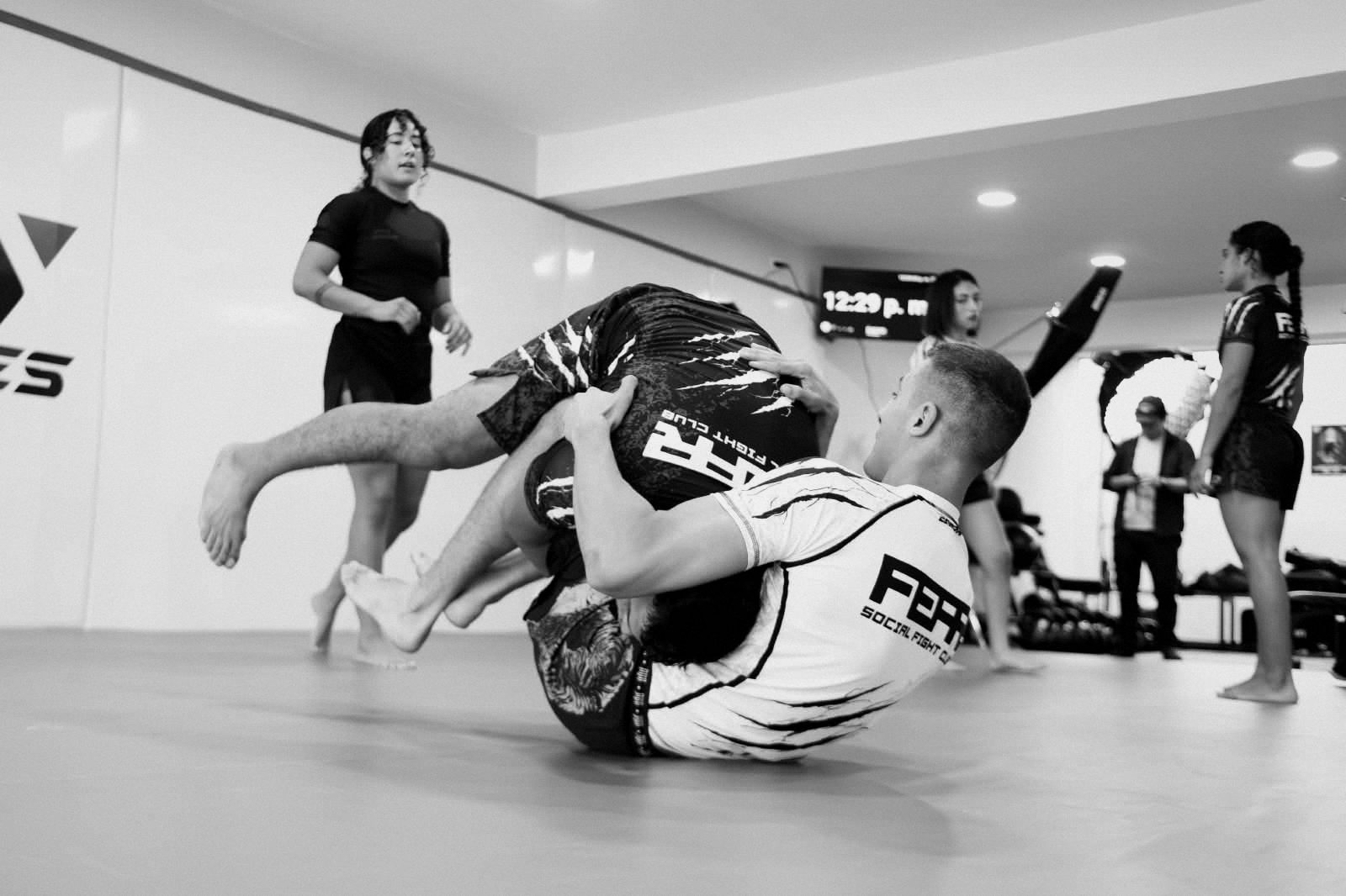 Entrenamiento de grappling