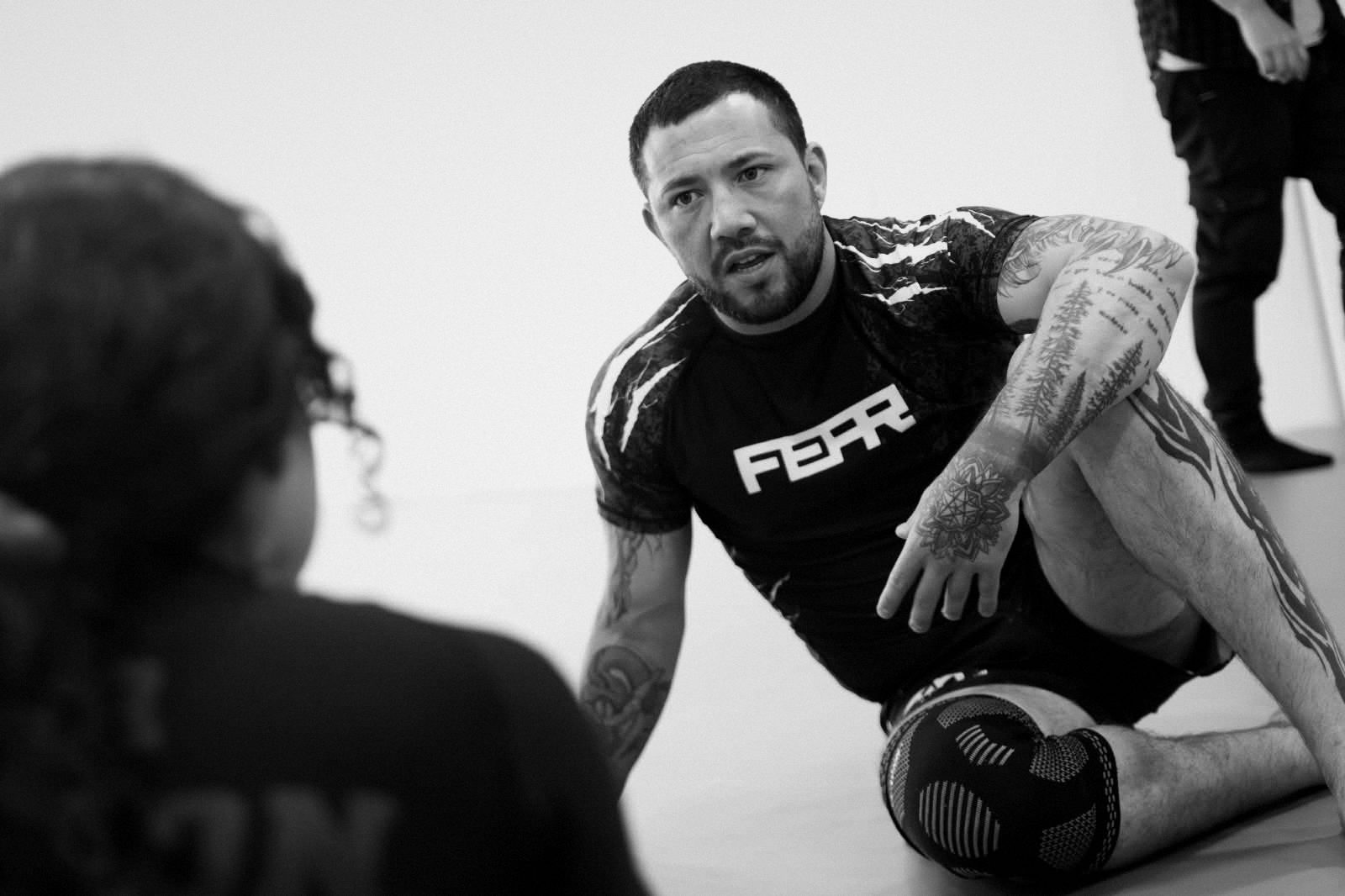Atleta de FEAR durante una sesión técnica